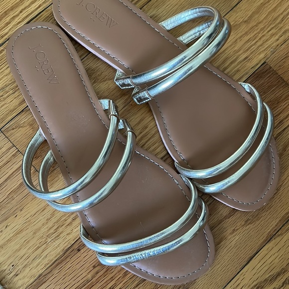 J Crew flat sandals - Picture 2 of 4